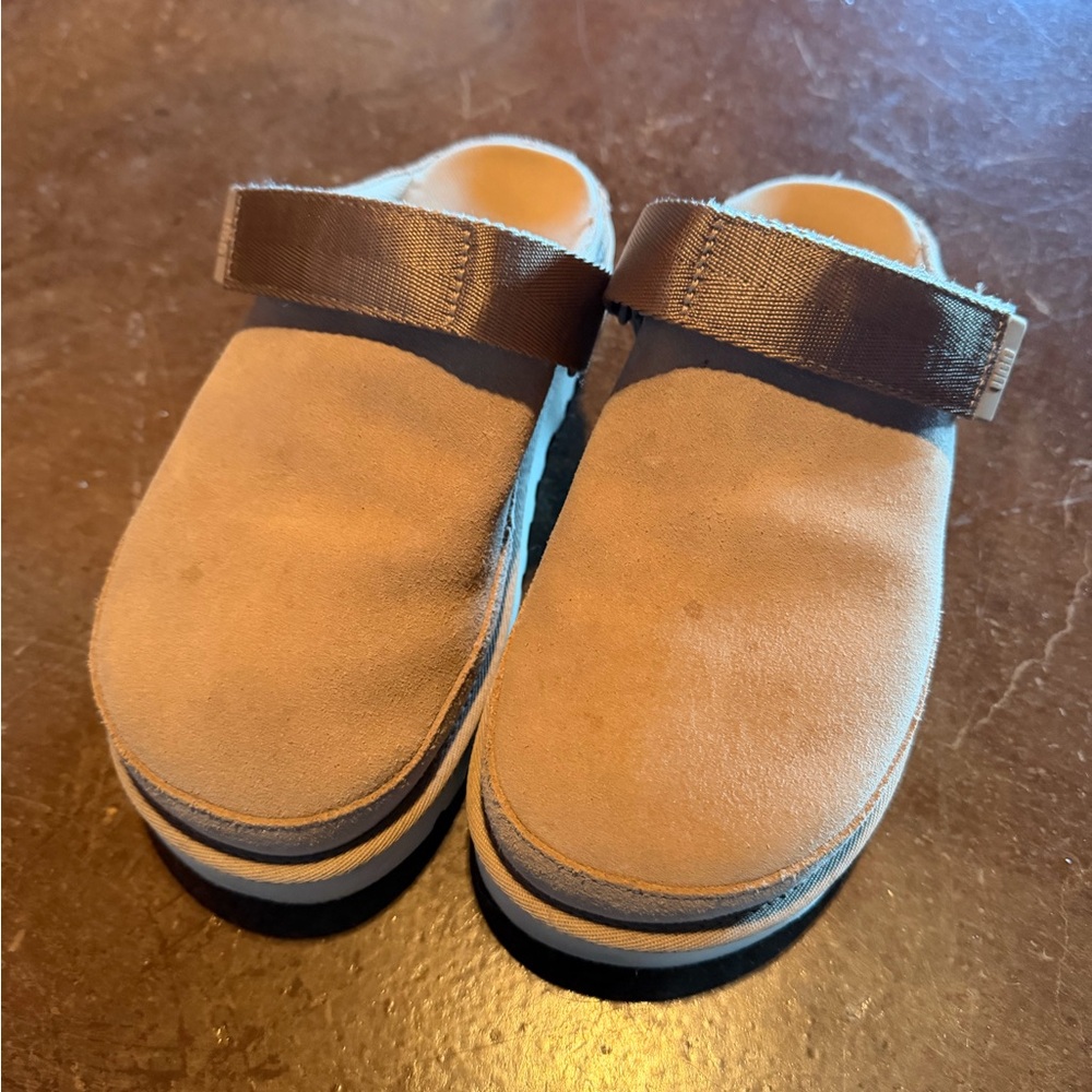 UGG Tan Suede Women's Slippers